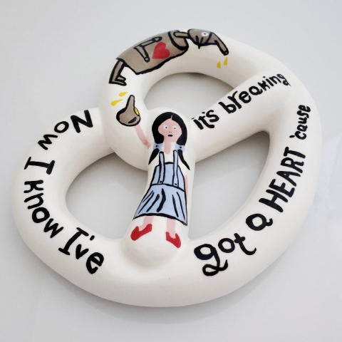 The Wizard of Oz - Bagel for hanging on a wall