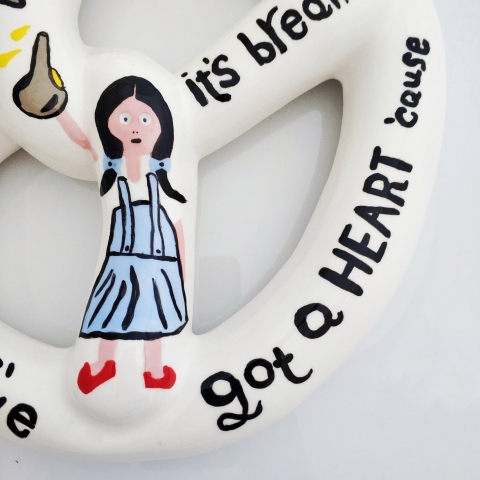 The Wizard of Oz - Bagel for hanging on a wall