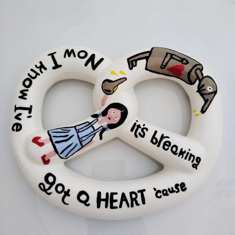 The Wizard of Oz - Bagel for hanging on a wall
