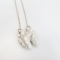 White walnut necklace