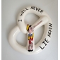 Pinocchio - a bagel for hanging on a wall