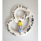 Alice - bagel for hanging on a wall