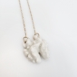 White walnut necklace